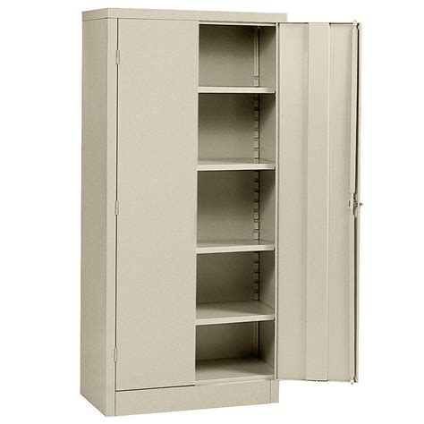 At six feet tall and one-and-a-half feet deep, the Ready-to-Assemble Large GearBox has four levels of. . Metal storage cabinet lowes